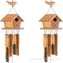 Birdhouse Wind Chimes for Outdoor Yard Decor Gardening